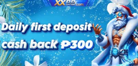 first daily deposit cashback 300