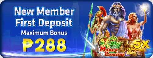 new member 1st deposit maximum bonus 288
